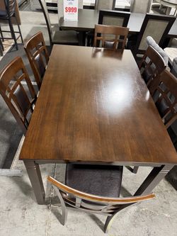 BRAND NEW DINING SET (table and chairs)!! SHOP NOW - PAY LATER!! NO CREDIT CHECK FINANCE AVAILABLE!!