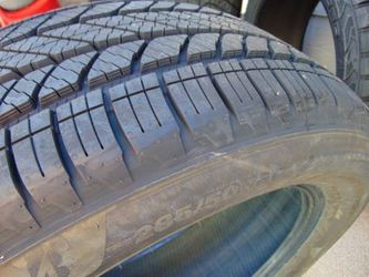 4 New 285 50 20 Bridgestone Alenza A/S Ultra Tires 112V 80,000 Mile Date 2024
