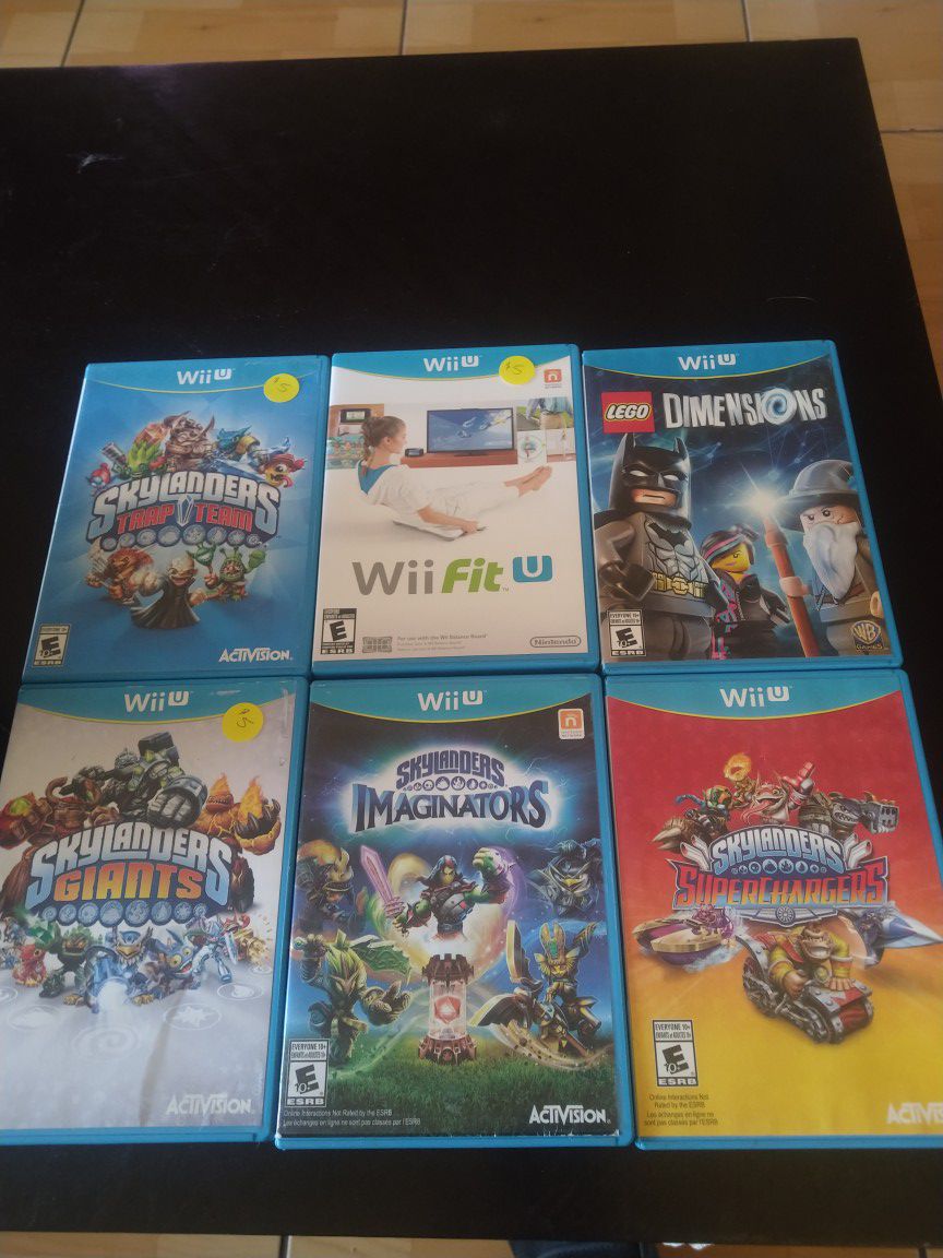 Nintendo Wii U games different prices