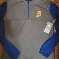 Brand New Men's 1/4 Zip San Jose State Shirt
