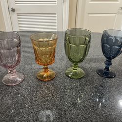 Vintage Tented Glassware