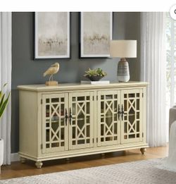 Cream credenza