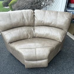 Leather wedge Seat