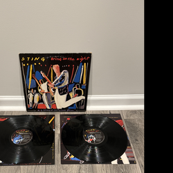 Sting - Bring On The Night 2x LP Vinyl Records UK Press A&M Records BRING 1