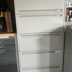 5 Drawer Metal File Cabinet