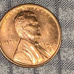 Uncirculated 1960-d Lincoln Penny