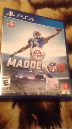 Madden 16 ps4