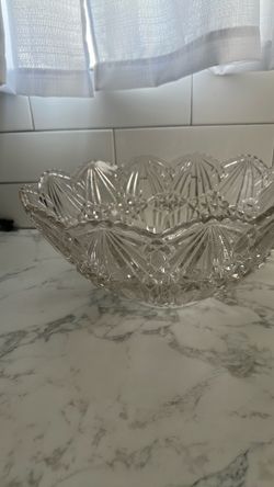 Frutero de vidrio