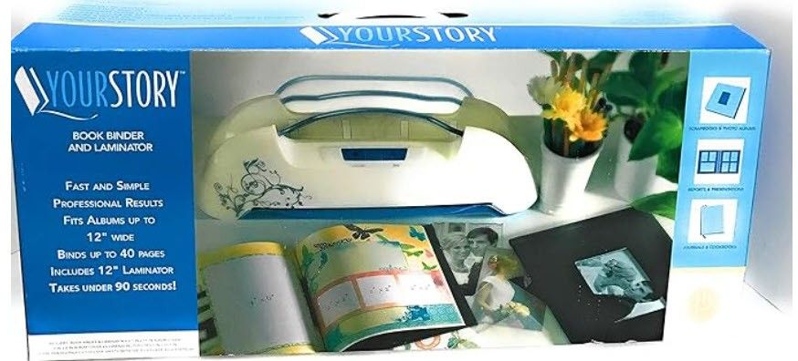 Photo Book Binder/laminator & Rotary Trimmer
