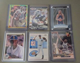 Sport Card Lot, Rice, Griffey, Jeter RC, Skenes RC