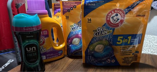 Laundry Bundle – Arm & Hammer, OxiClean, Downy