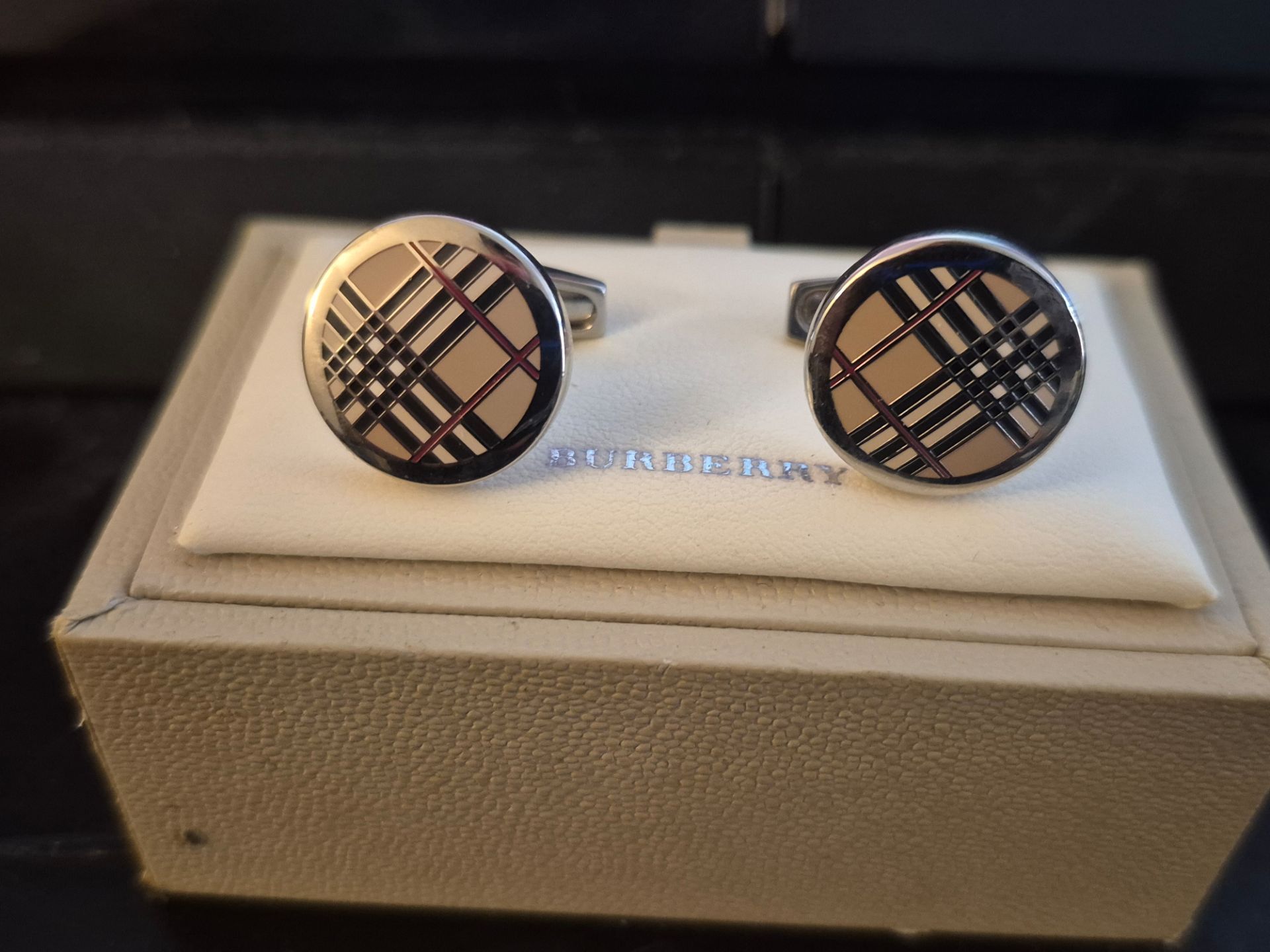 Burberry cufflinks