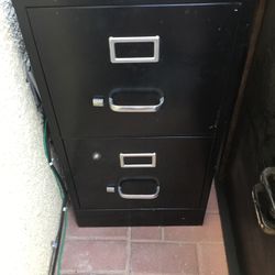 Metal Filing Cabinet. Missing Key But Is Unlocked..