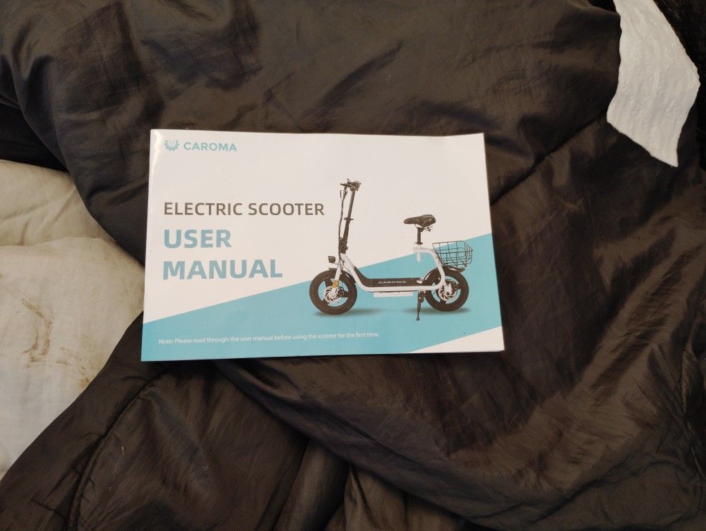 caroma Electric Scooter 350w peak560w Like New 2 Week's Old OnlyRiden A Few Times