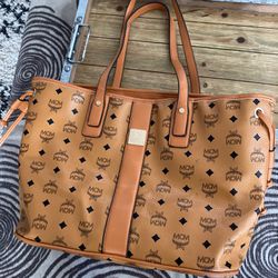 MCM Large Tote Bag