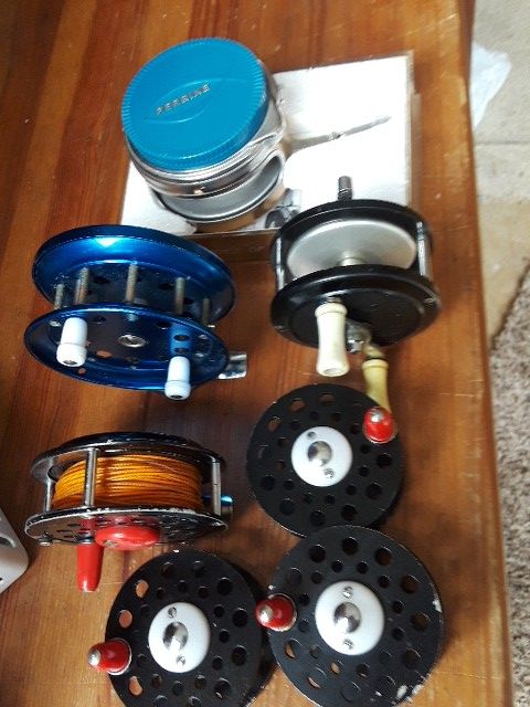 Fishing vintage fly reels