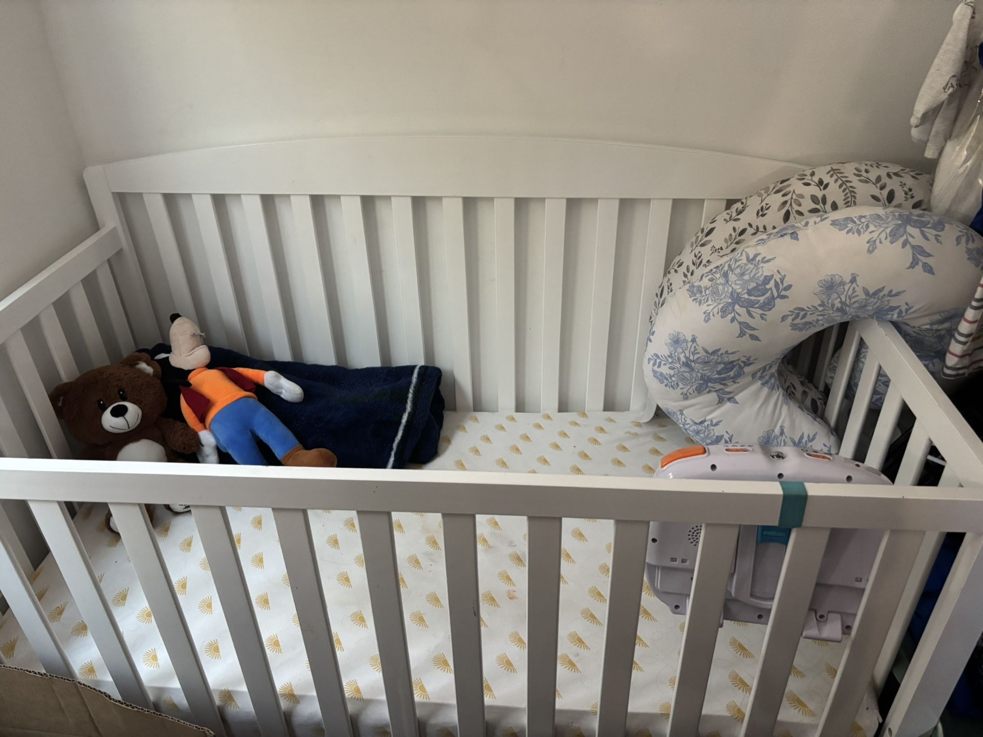 Baby White Crib 3 In 1