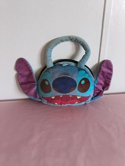 Disney Stitch Shoulder bag plush purse Head Lilo & Stitch Girls