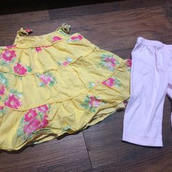 9-12 Months Clothing Bundle ; Includes Dress ,pants 