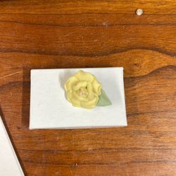 Capodimonte Rose Brooch