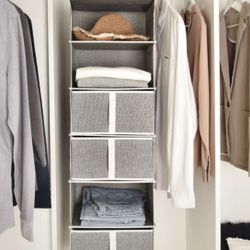 Lawhon 6 Tiers Hanging Organizer with Drawers By Rebrilliant