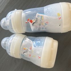 Mam Baby Bottles 9oz And 5.5oz 