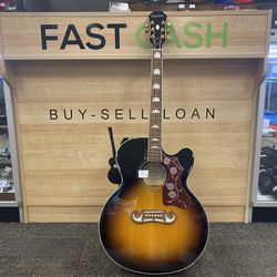 Epiphone EJ-200SCE Acoustic Electric Guitar