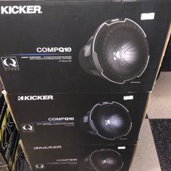 Kicker CompQ 10 On Sale Today For 249.99