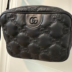 Gucci Gg Marmount Crossbody 