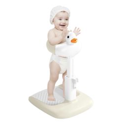New In Box Baby Shower Stand with Anti-slip Base, Adjustable Child Stand for Shower Infant Bath Support Stand Bath Stand for Toddlers 6-36 Months