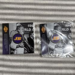 Commemorative Jerry Buss Pin 