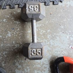 35 Pound Dumbell 