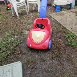 Prices Firm.. Little Children's Push Car