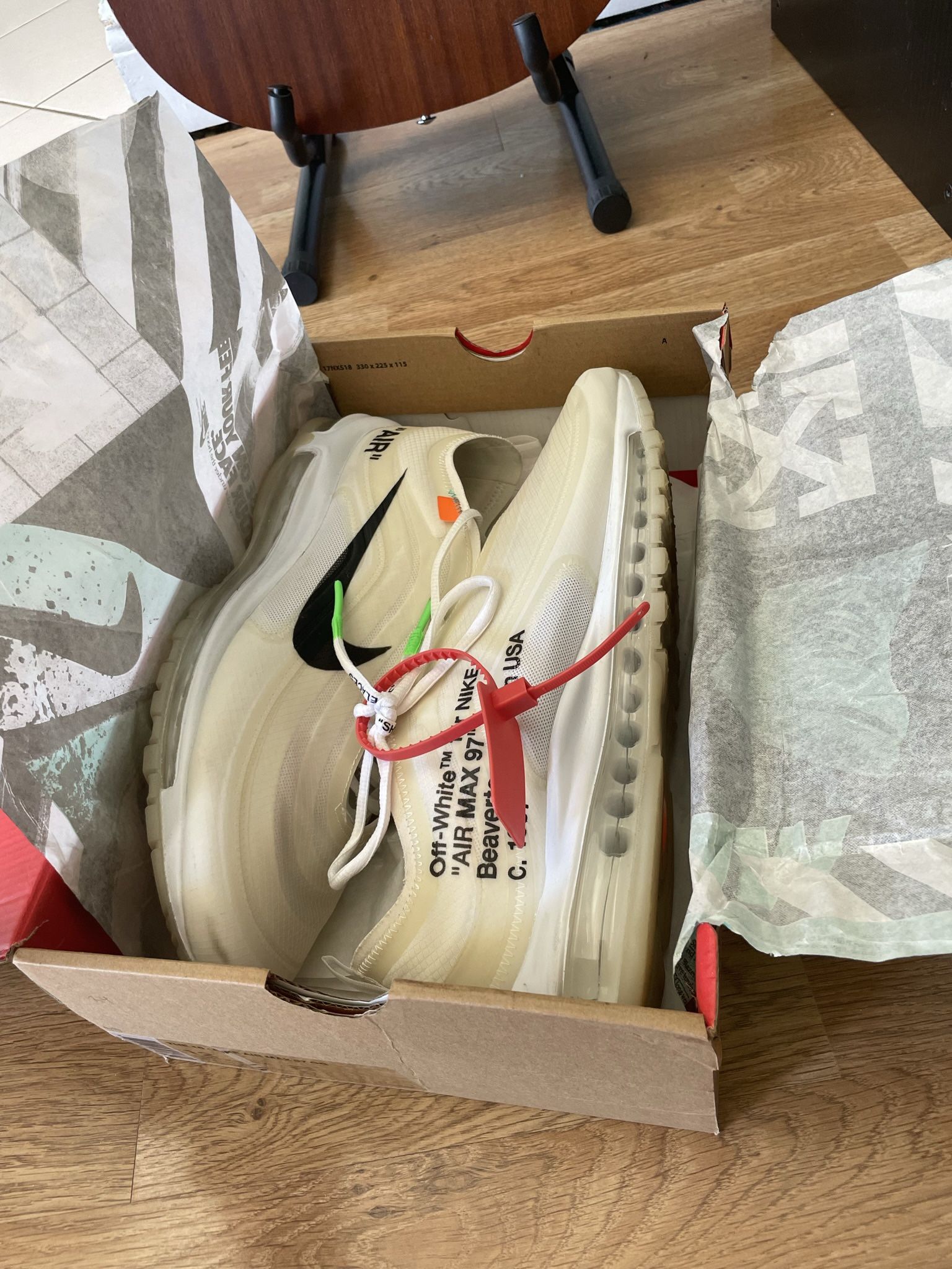 the 10 nike air max 97 og off white white cone ice blue
