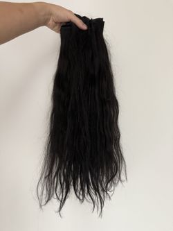 natural hair clip black