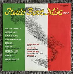 Italo Boot Mix Vol. 6 - Vinyl LP 1986 NM/VG+