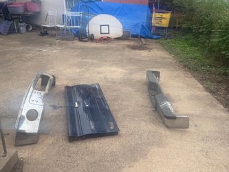 F150 front bumper, back bumper, tailgate