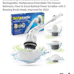 Scrubtastic Power Scrubber For Tubs, Tiles, Sinks Etc