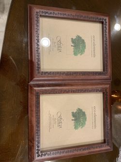 2 picture frames