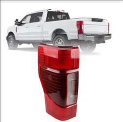 Left Driver Side LED Tail Light Assembly Compatible with 2020-2022 Ford F250 F350 F450 Blind Spot Can be Installed Taillight