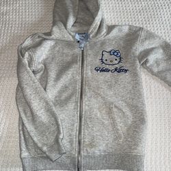 Forever 21 Hello Kitty Zip Up Hoodie