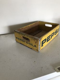 Wooden Pepsi crates