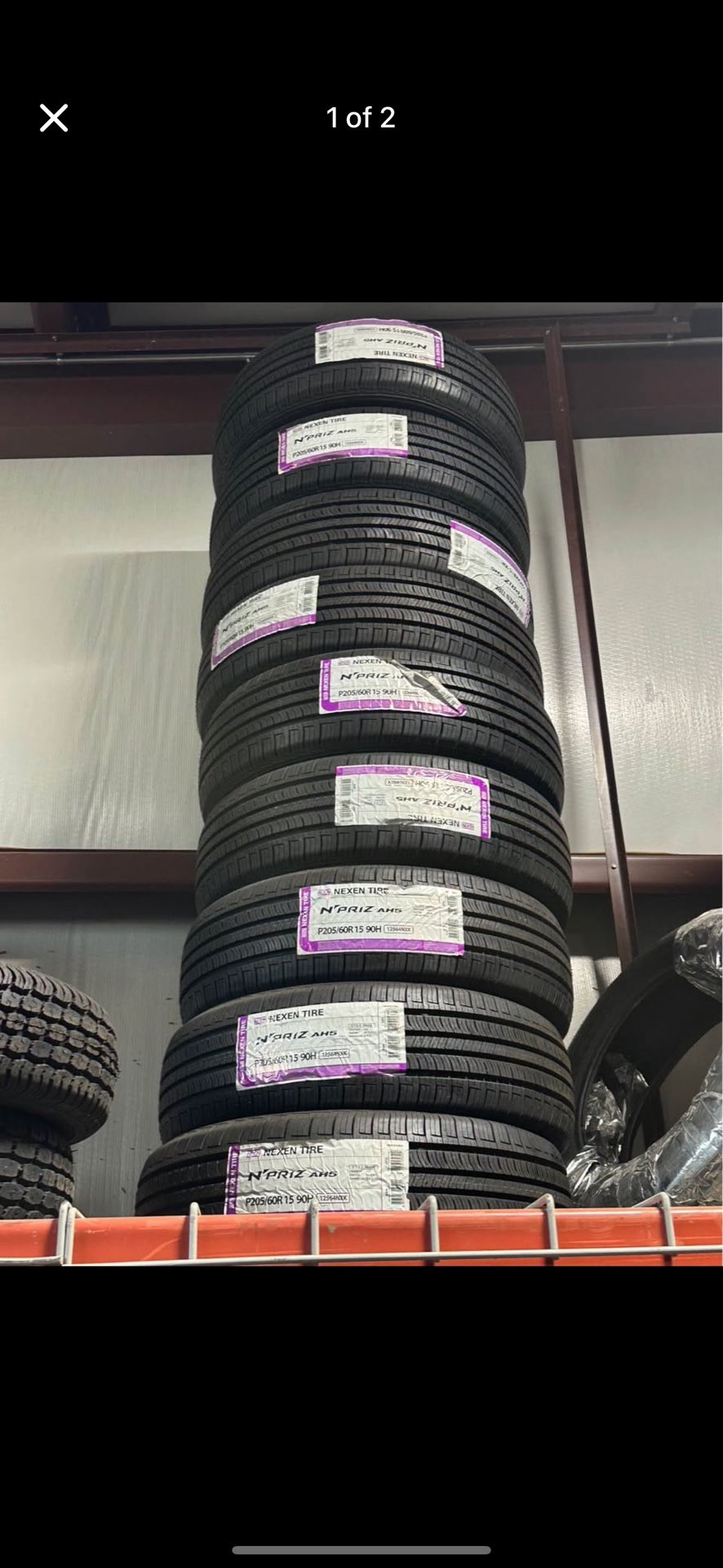 205/60/15 Nexen N'Priz AH5 Tires