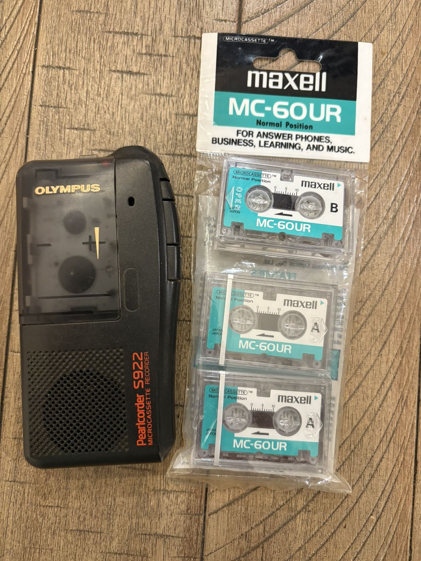Olympus Microcassette Recorder