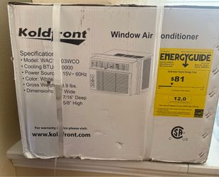 BRAND NEW - 10000 BTU Window Air Conditioner