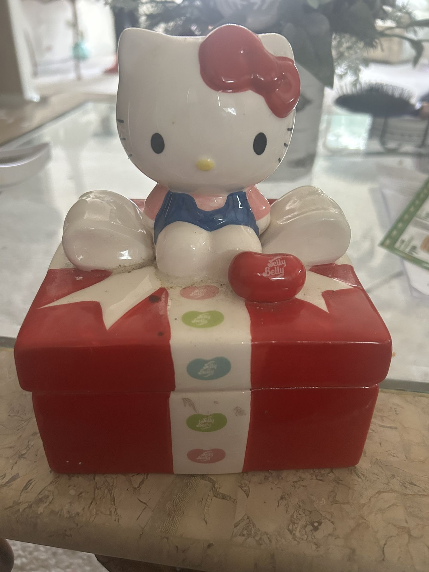 Hello Kitty Ceramic Storage Box.