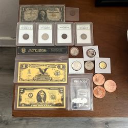 Coins, Silver, Currency