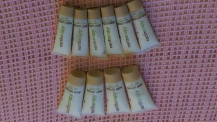 10 piece Earth Therapy body lotion