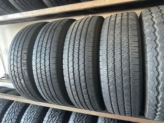 SET OF TIRE 245 75 17 FIRESTONE 85% LIFE