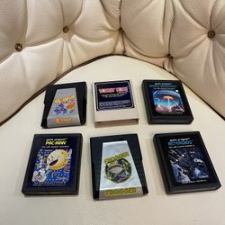 Atari 2600 Games (6 Games Bundle!!) 